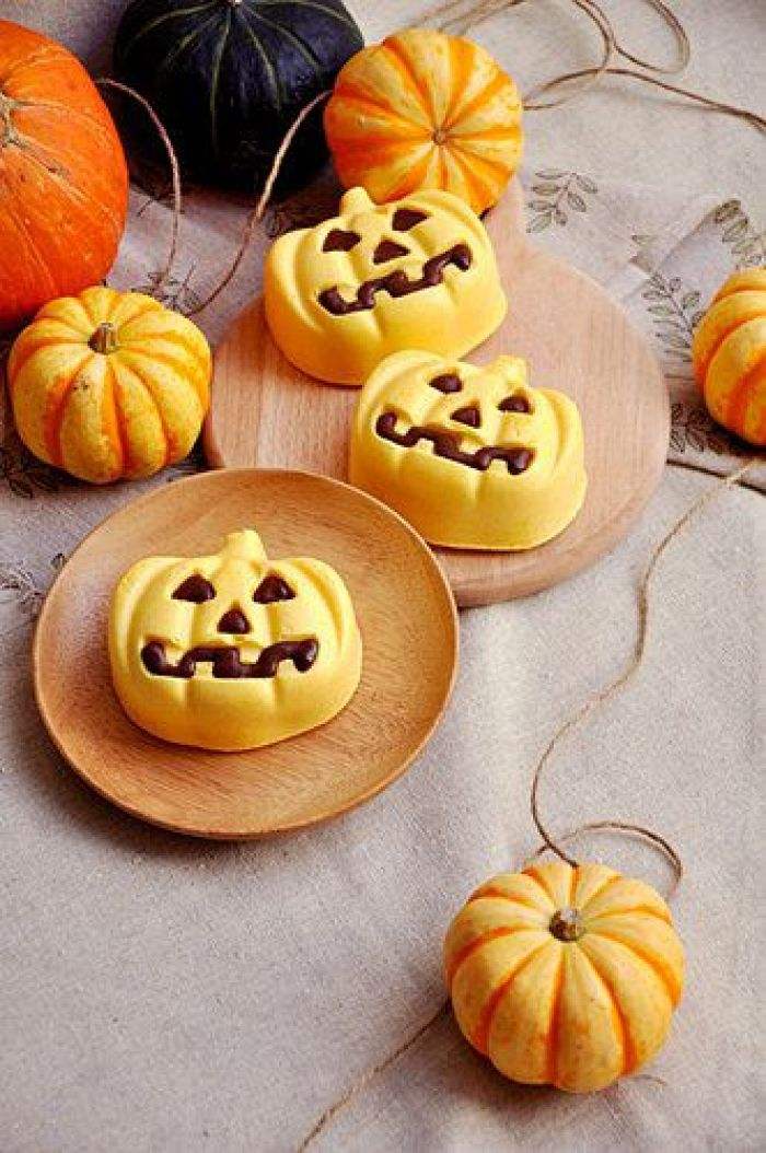原来万圣节也可以有小蛋糕,万圣节容易做的食物
