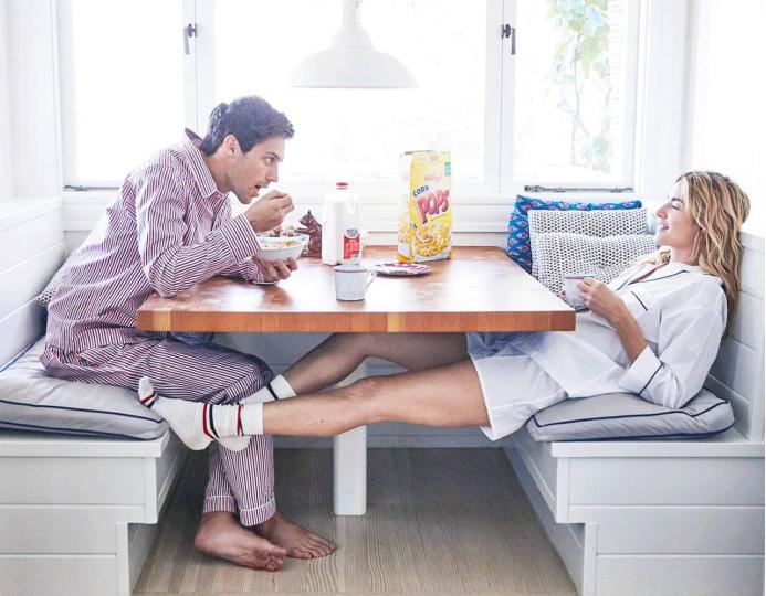 穿上好看睡衣,穿睡衣时髦