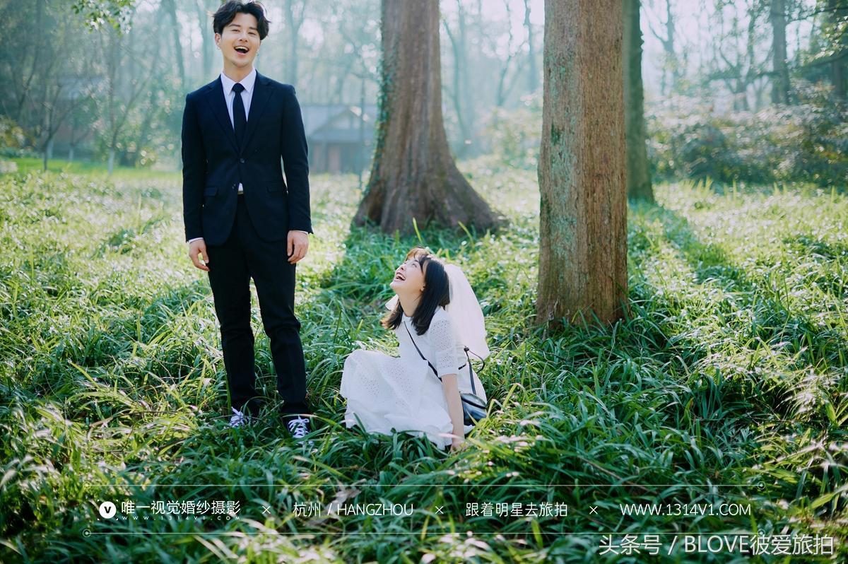 杭州婚纱摄影前十名影楼推荐,杭州百合新娘婚纱摄影