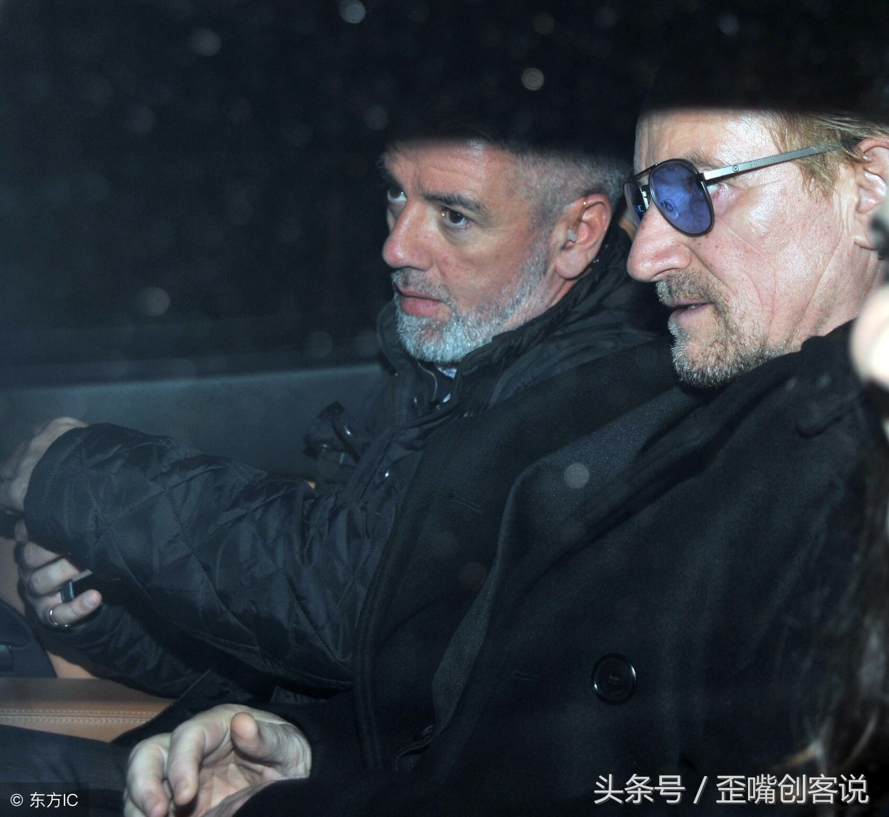 国外夜晚天台,国外球形天台