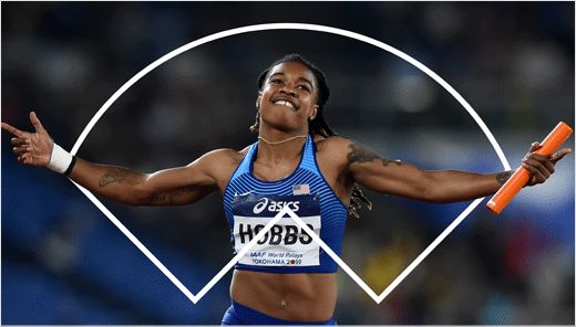 国际田联周年海报的c位,国际田联会徽