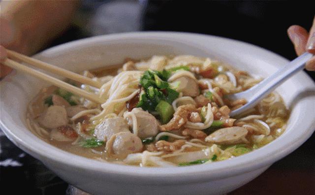 莆田本地人爱吃卤面,莆田本地人吃的卤面