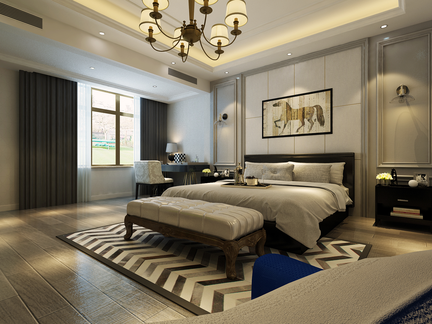 自带家庭影院的欧式别墅，400㎡尽显奢华大气，开启你的浪漫生活