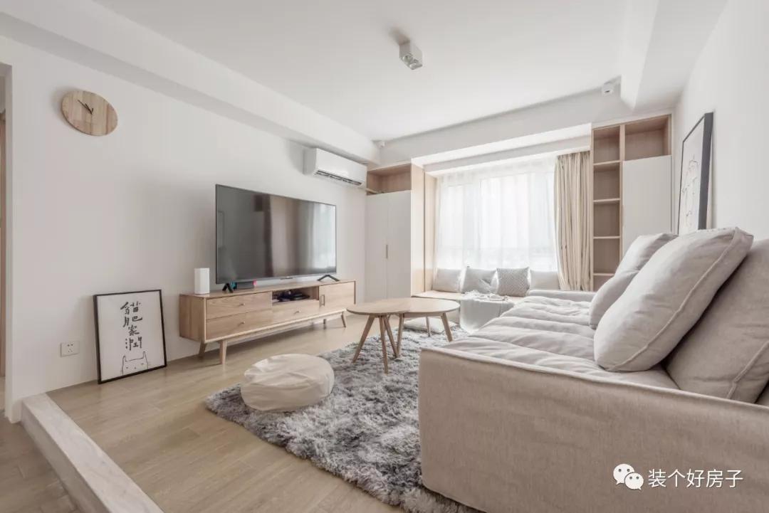 多功能开放式书房柜子,120平家庭隐藏式书房设计