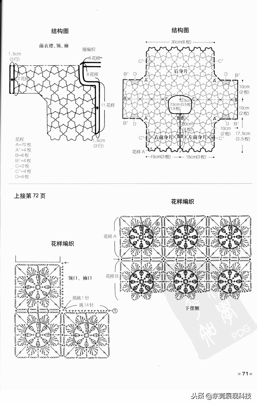 钩针编织教程宝宝衣服新款,手工钩针钩织宝宝毛衣图解