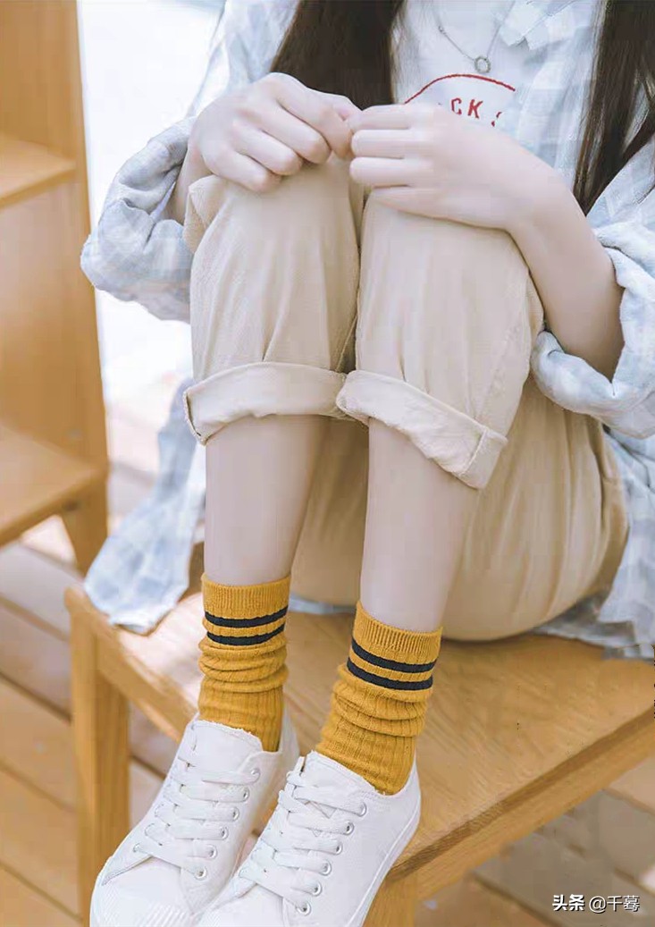 长筒袜女好看,长筒袜气质女孩视频