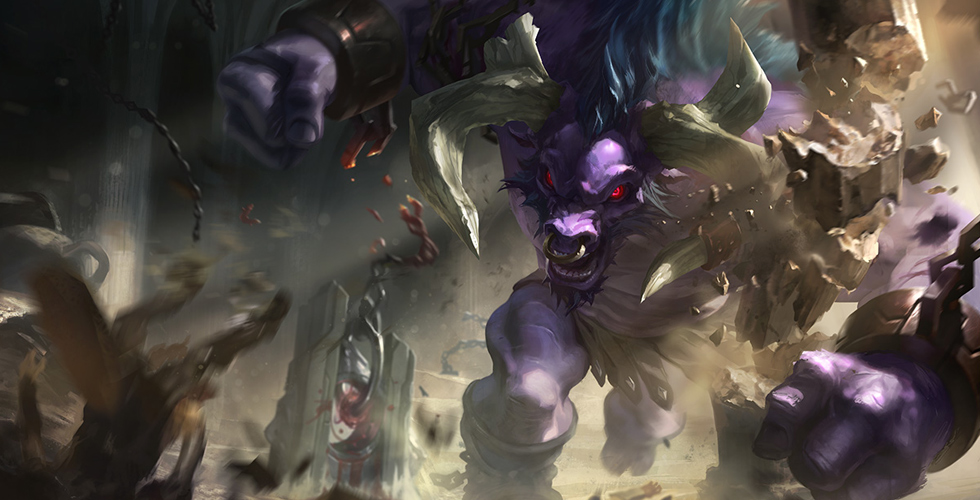 英雄联盟牛头酋长介绍,牛头酋长阿利斯塔敲钟视频