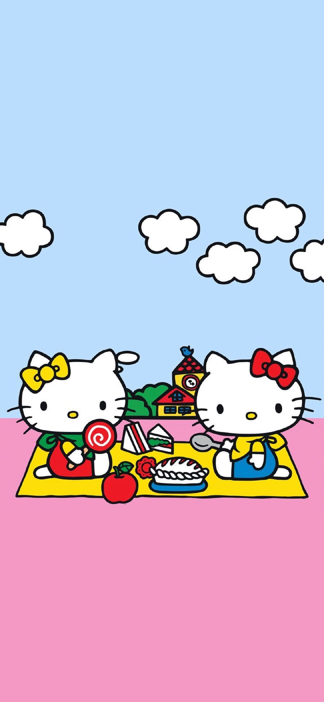 可爱壁纸hellokitty猫,hellokitty猫壁纸全屏