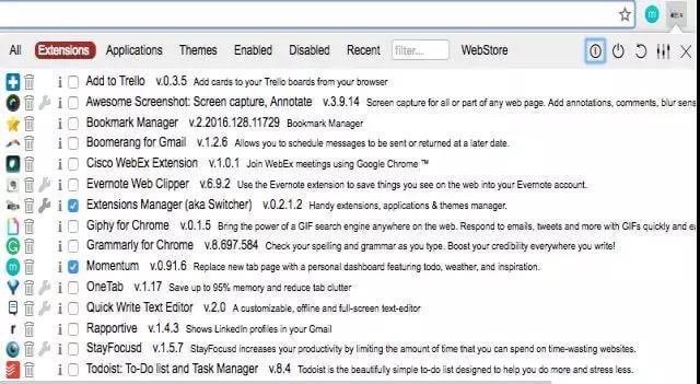 chrome扩展程序管理,哪些好用的chrome扩展程序