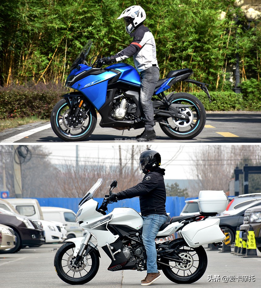 贝纳利蓝宝龙和春风400,跑短途对比跑长途