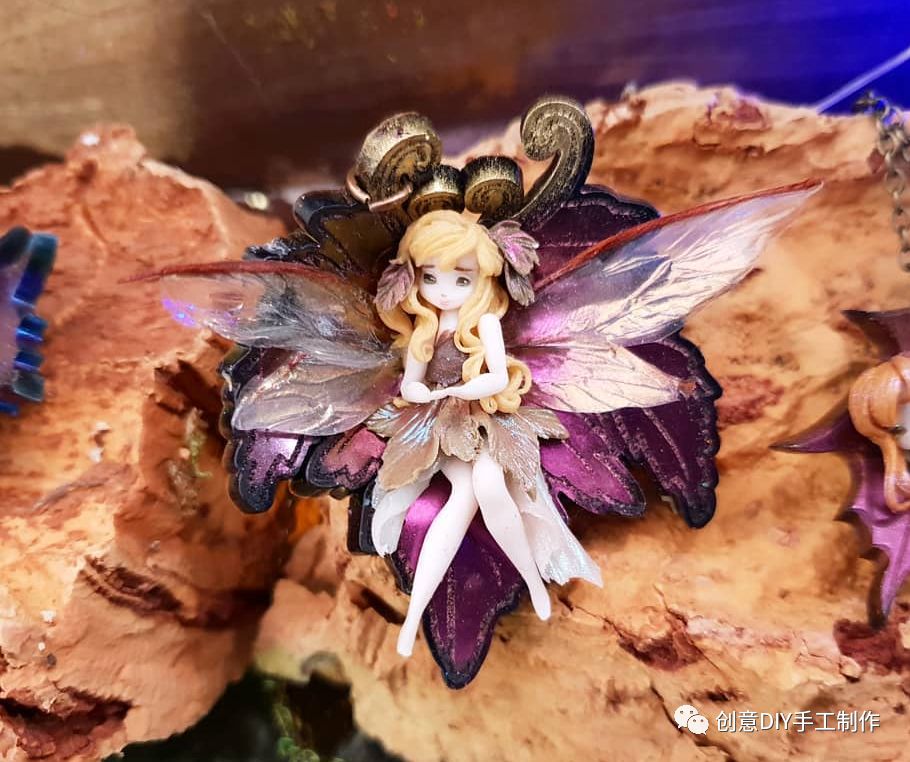 独一无二的软陶饰品,唤醒公主梦