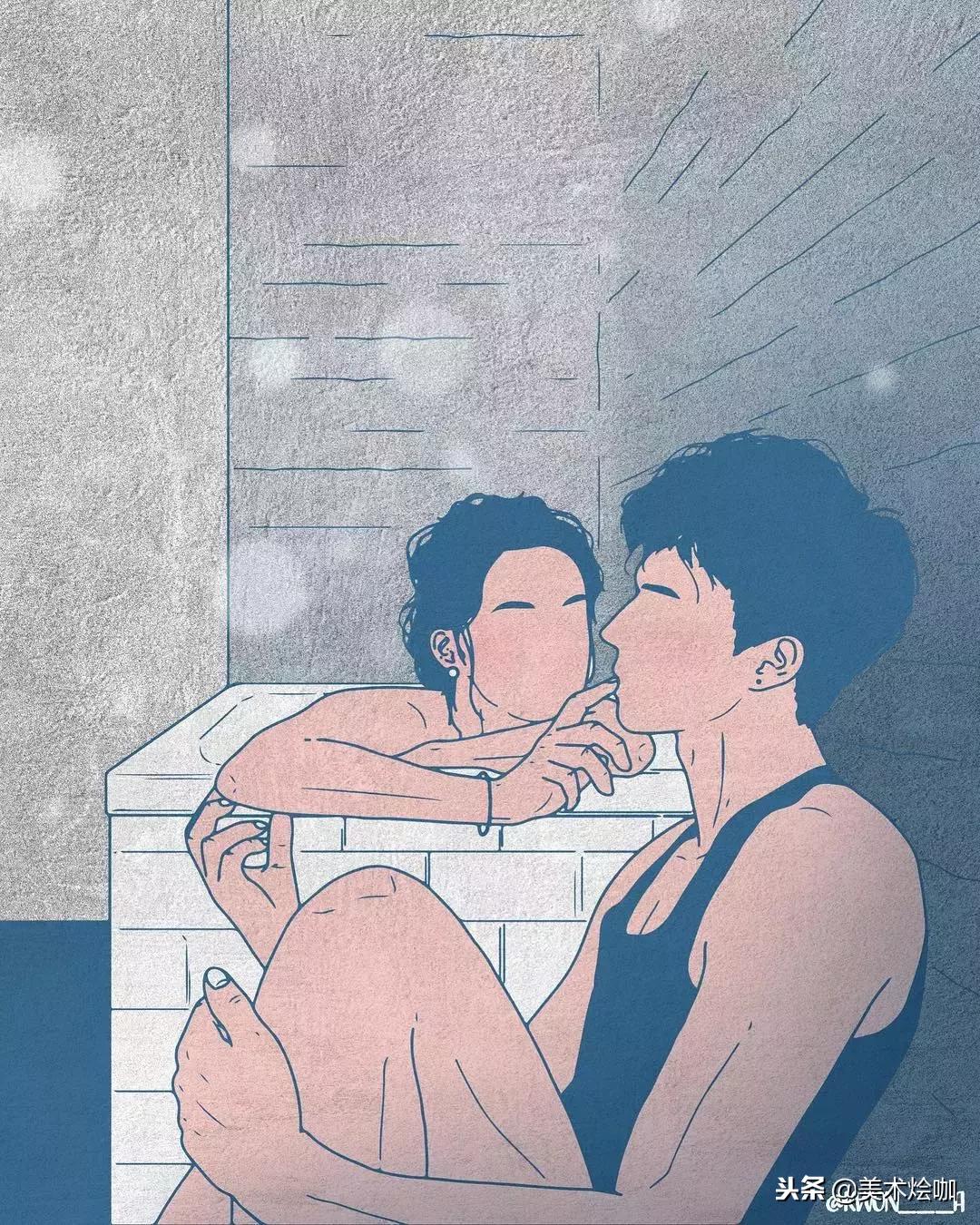 少女心爆棚的唯美插画,软萌插画清新少女心