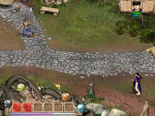 天龙八部有哪些武侠游戏,天龙八部经典版端游鬼谷