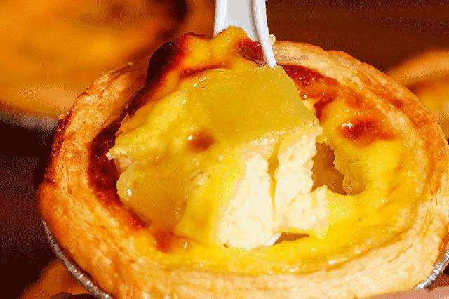 蛋挞的新奇吃法,难以抗拒美食诱惑