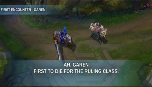 lol英雄联盟最悲催的英雄盖伦,lol德玛西亚之力黄金甲盖伦