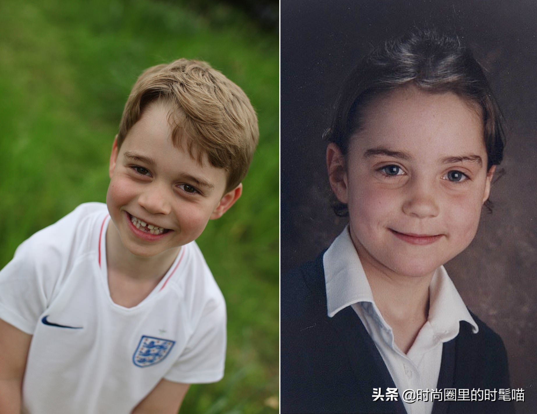 乔治小王子穿西装,乔治王子长大后更帅了