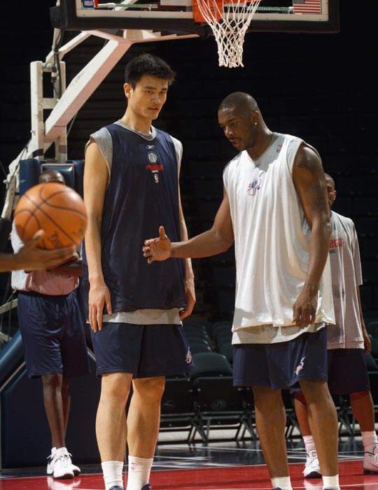 姚明进入名人堂讲麦迪了么,姚明到nba第一年