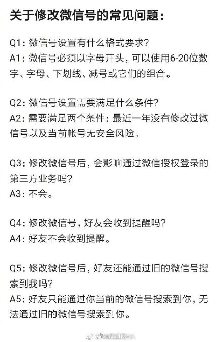 喜大普奔！微信已支持修改微信号了，网友：终于给机会了