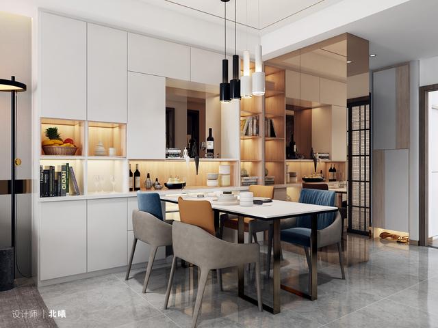 他把108㎡现代简约新房发到朋友圈，瞬间被赞爆了！