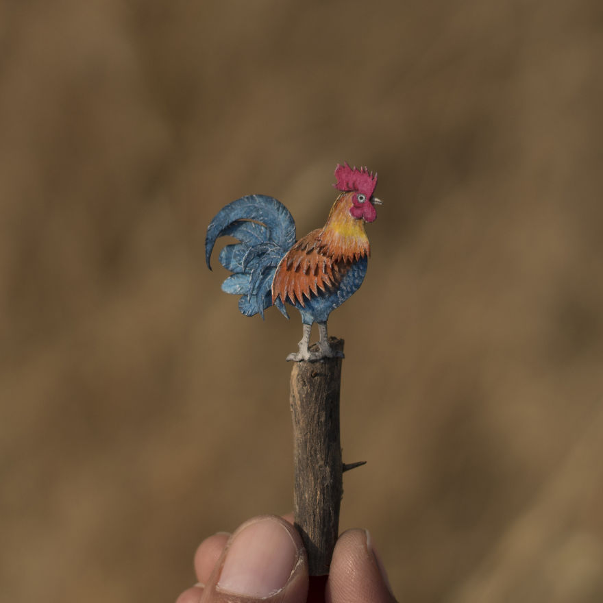 制作各种手工鸟,制作纸鸟嘴