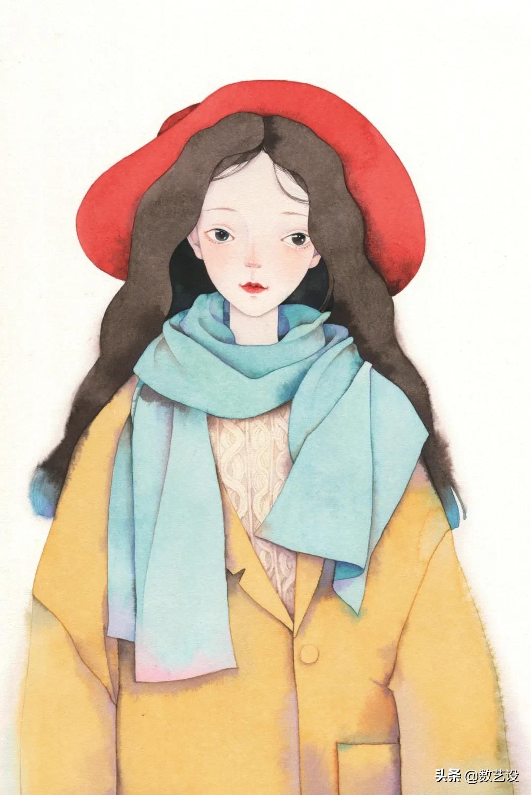 ai绘制水彩插画,水彩插画技巧大全