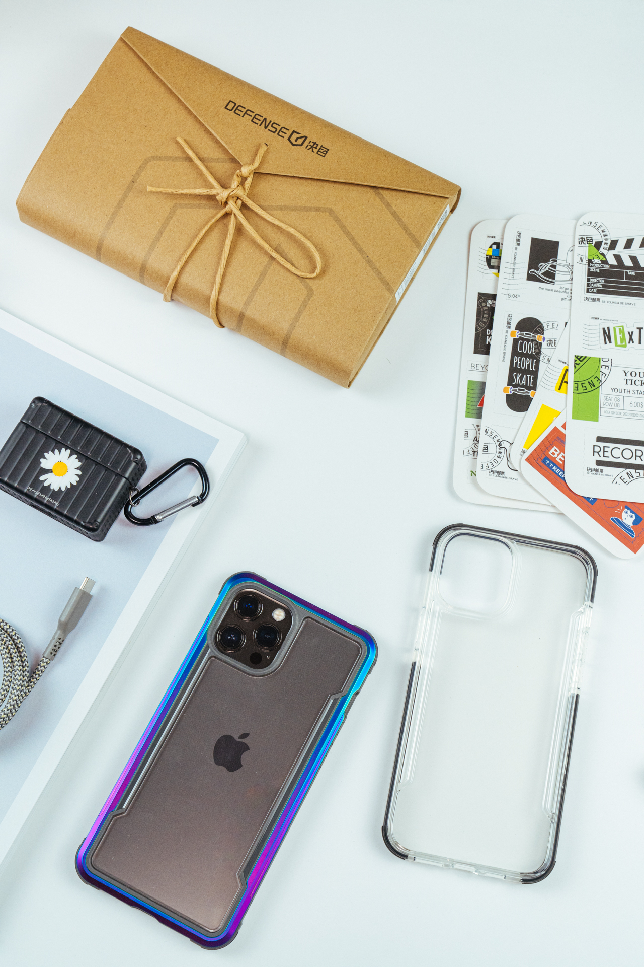 iphone超薄高透壳亮黑,iphone防爆防灰壳