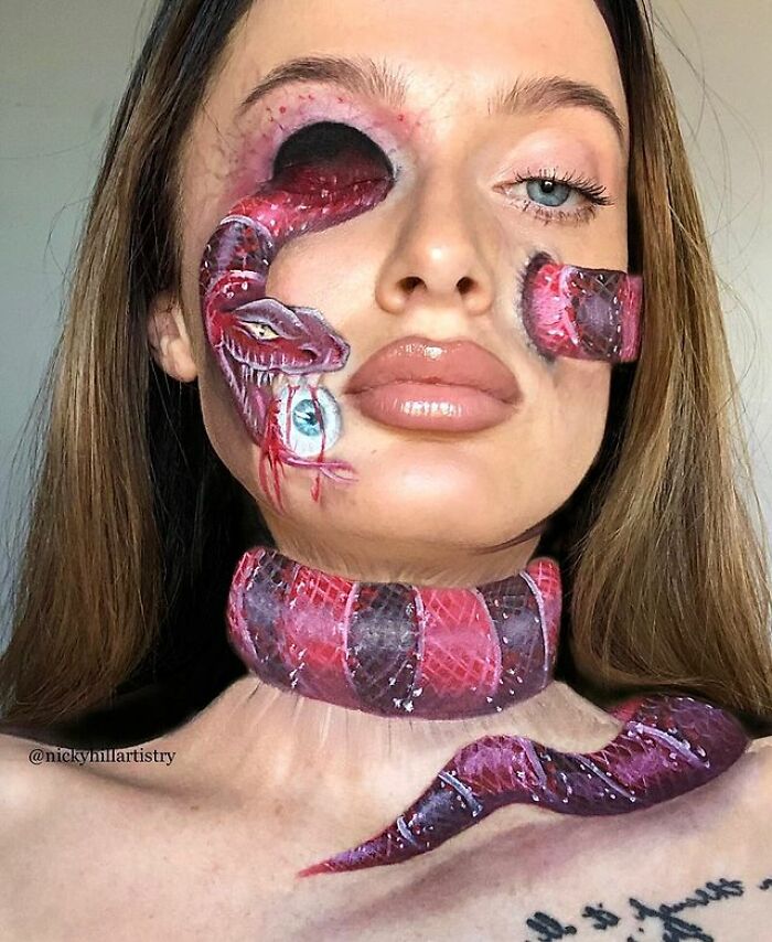 变脸化妆的正确方法,化妆竟然可以改变脸型