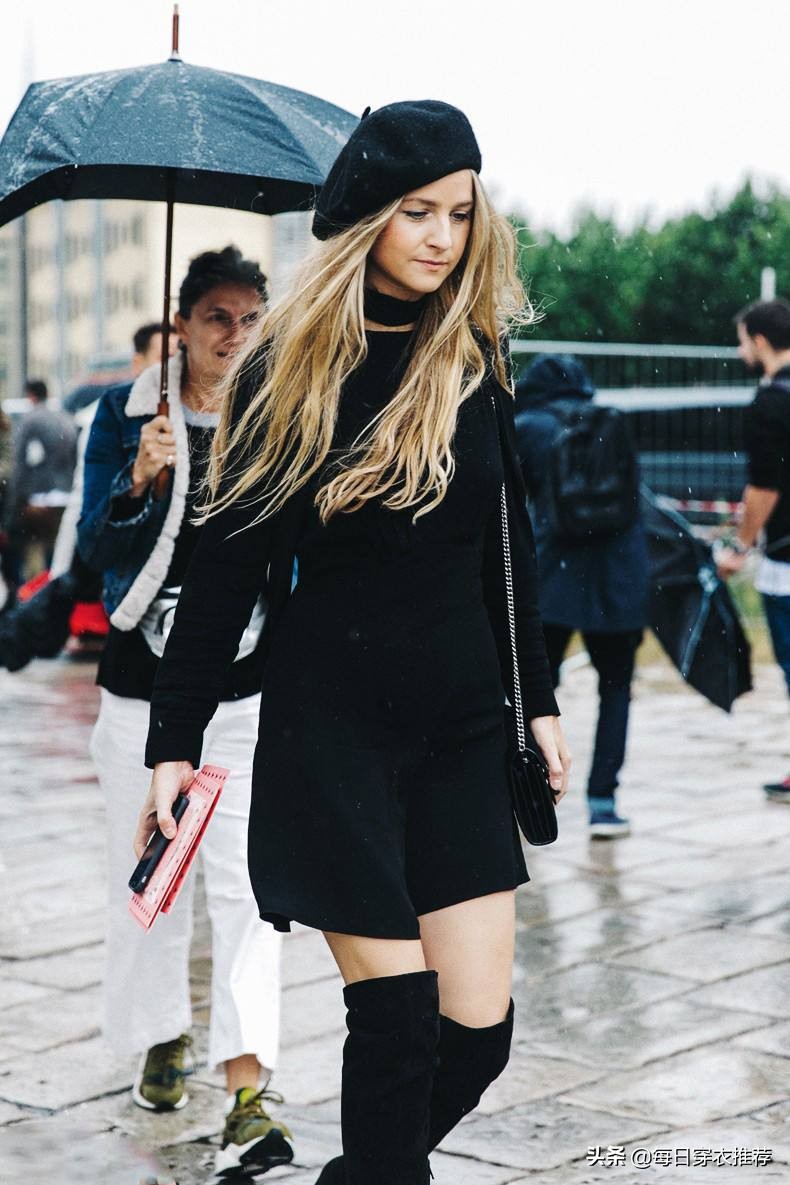 贝雷帽你认为怎么戴气场最大,贝雷帽不是一般人能驾驭的