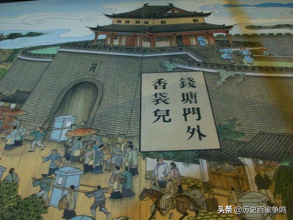 解放前杭州十大古城门,杭州十大古城门民谣