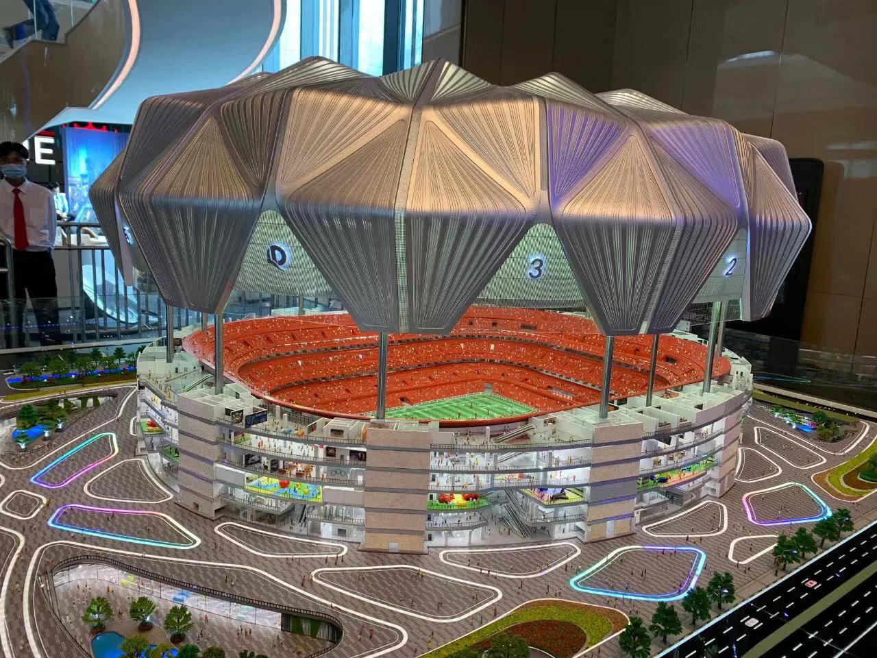 广州恒大足球场进度,恒大足球场施工建设最新进度