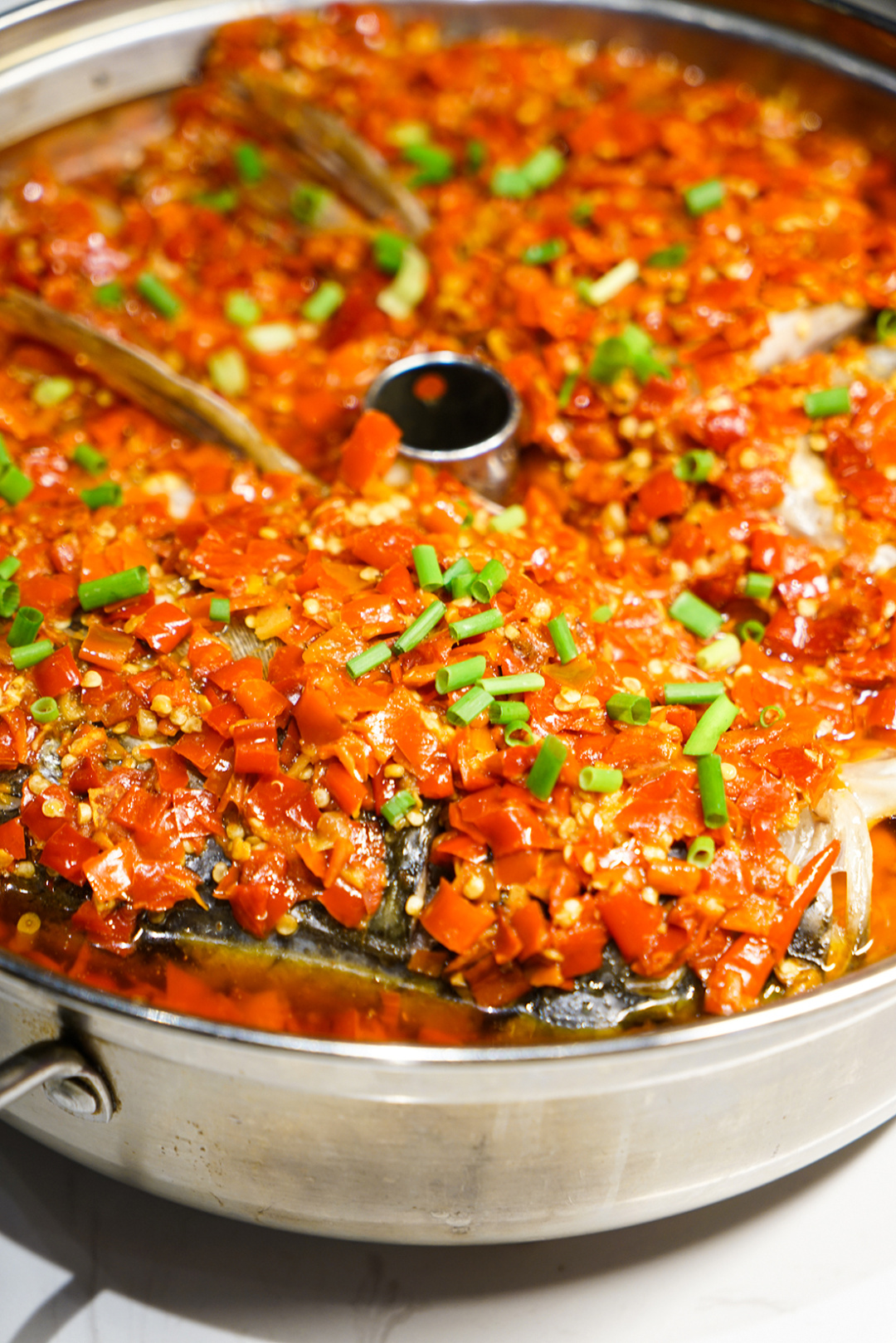 正宗湘菜剁椒鱼头,剁椒鱼头湘菜必点