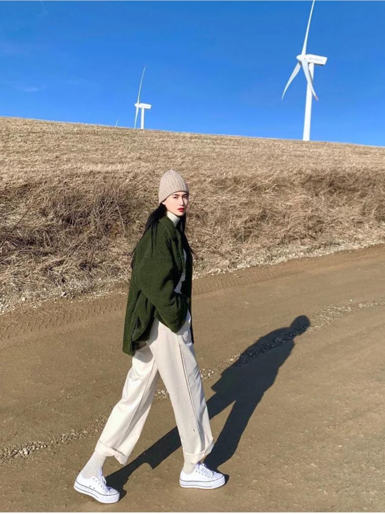 春夏韩国连衣裙,韩国秋冬穿搭博主