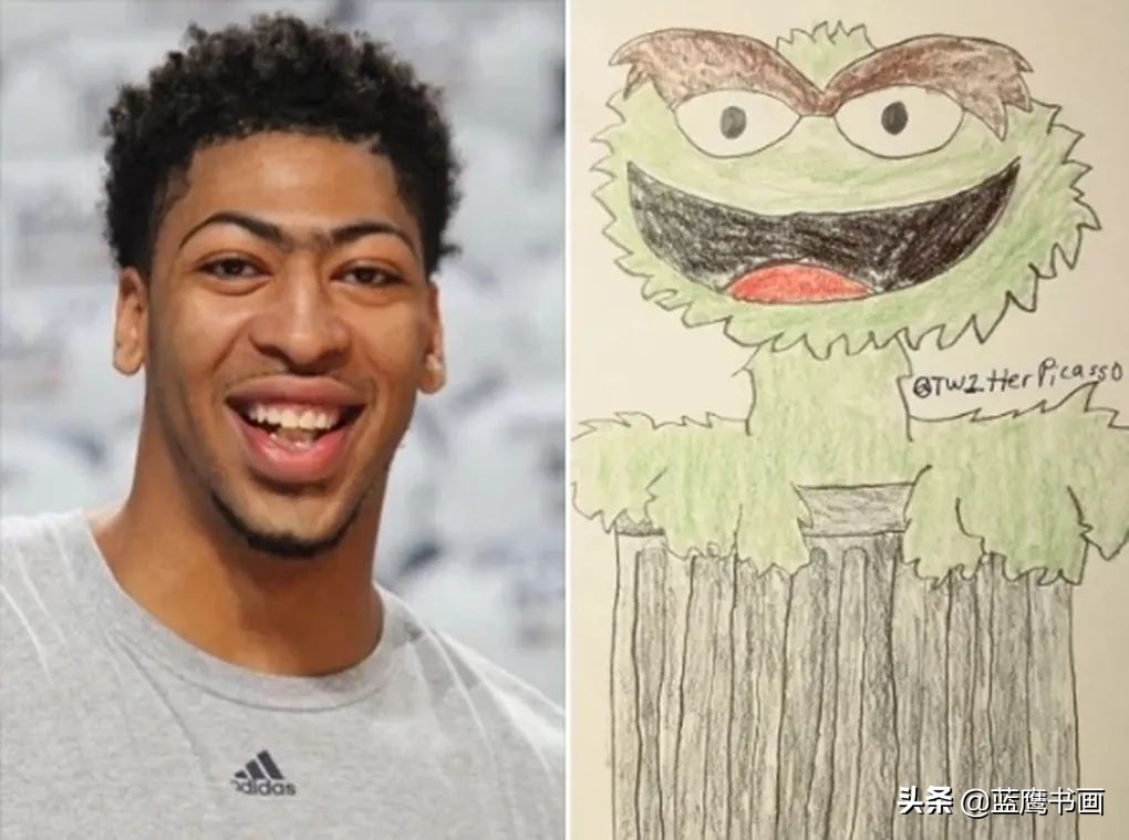 推特毕加索,推特画师怪诞