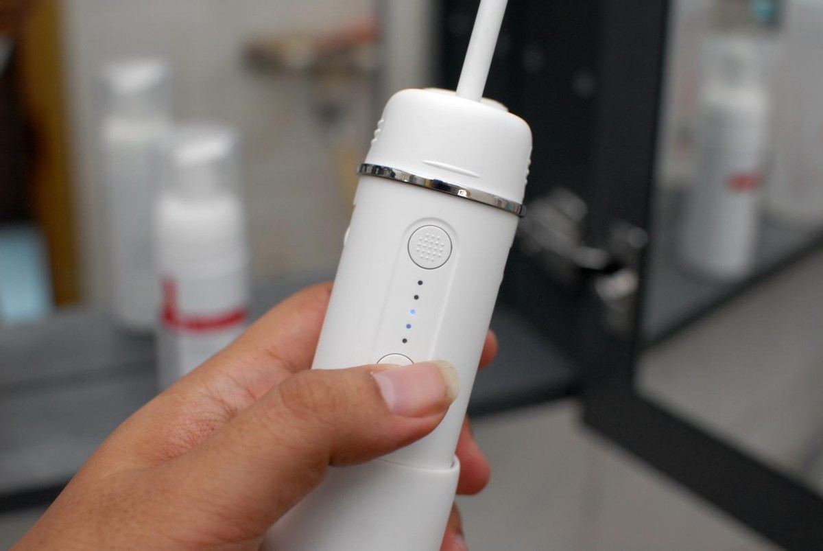 小米有品智能伸缩电动冲牙器,小米折叠冲牙器