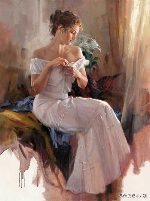 美国艺术家杰里米曼油画作品欣赏,美国画家理查德约翰逊