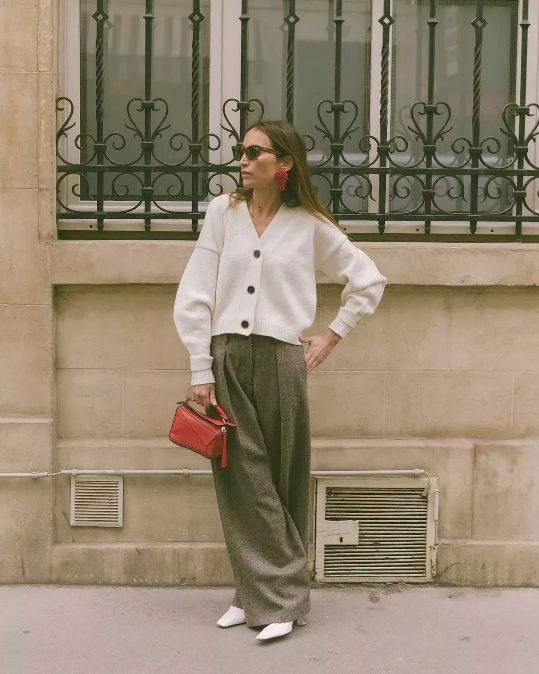 适合腿瘦的穿的新款阔腿裤,冬天不粘腿阔腿裤推荐