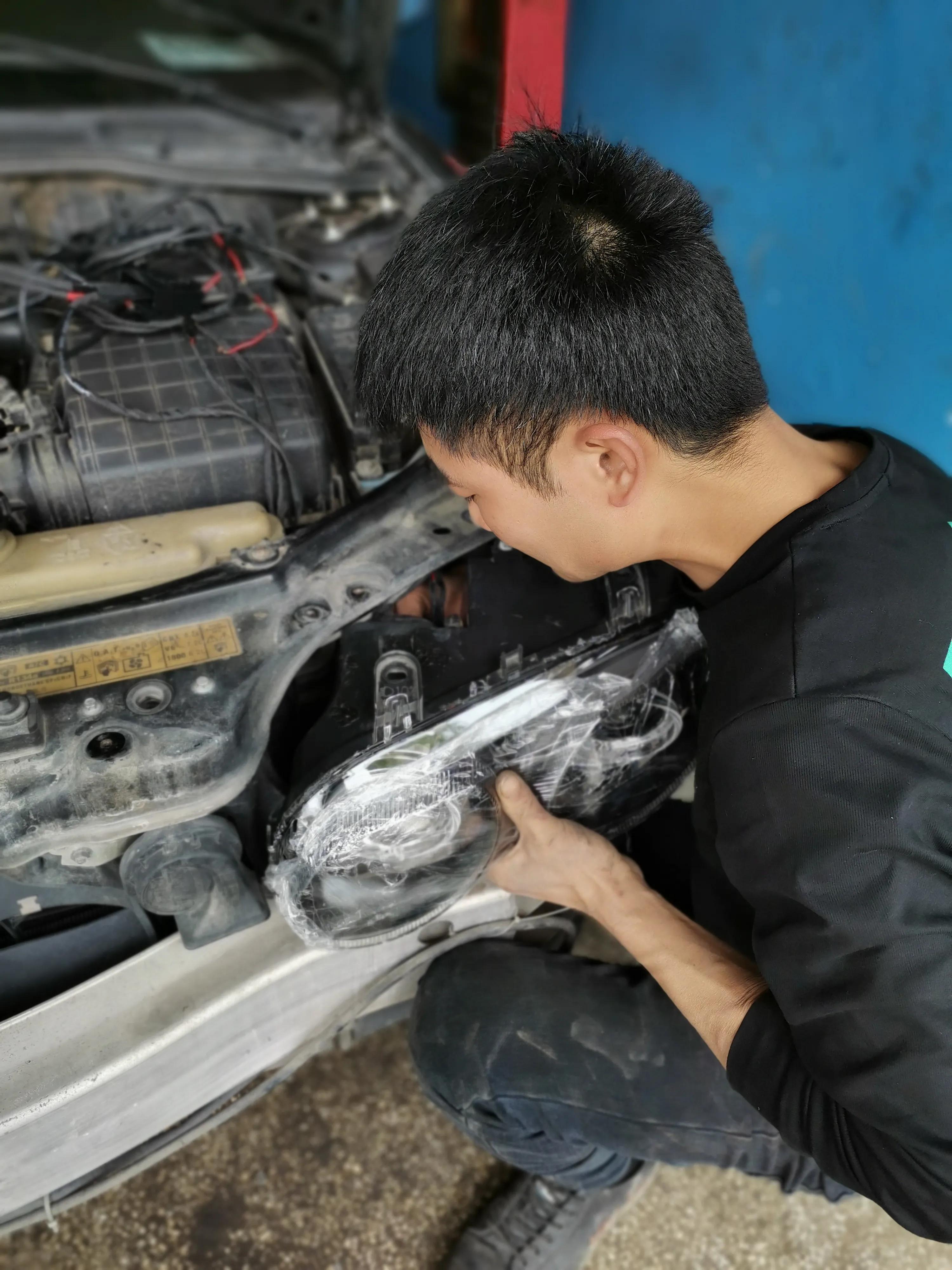 ⑤《打造我的名爵7Lmk1》文终于对题了，换掉MG7L的大嘴，上4眼杠