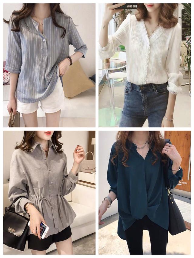 韩货文艺范衬衫,便宜又好的秋冬格子衬衫分享