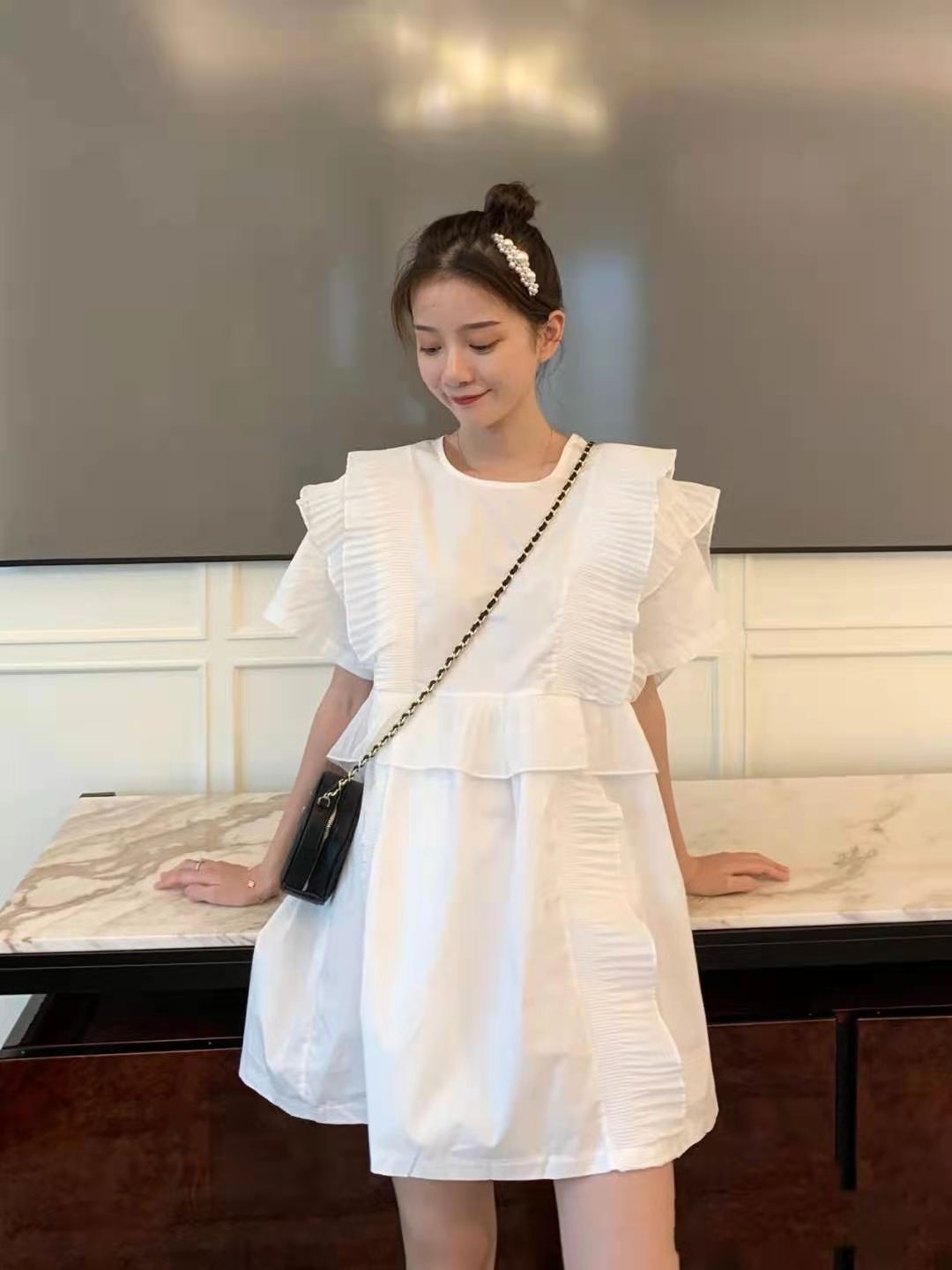 微胖女生适合穿什么样的裙子显瘦,微胖女生穿搭身高160cm120斤显瘦