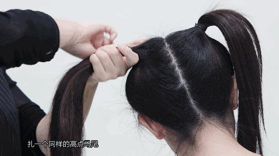 花瓣丸子头学生党蓬松,古风丸子头前额花瓣头饰