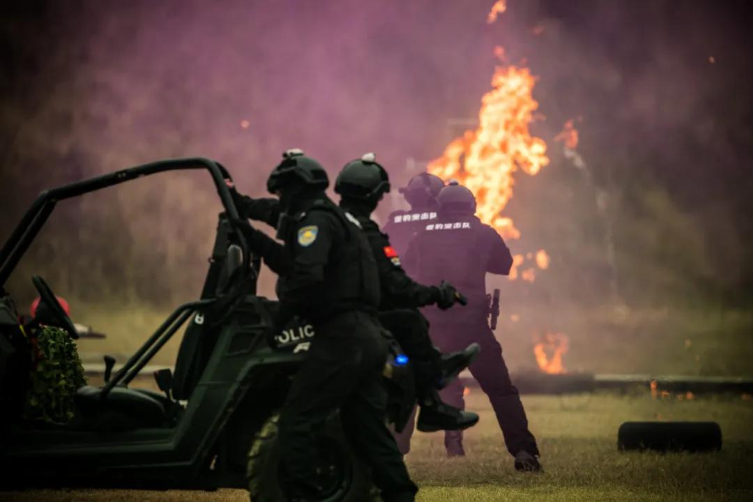 巡特警支队雷霆亮剑气势如虹,巡特警支队一大队