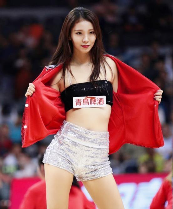 cba拉拉队十大美女图片,cba啦啦队女神