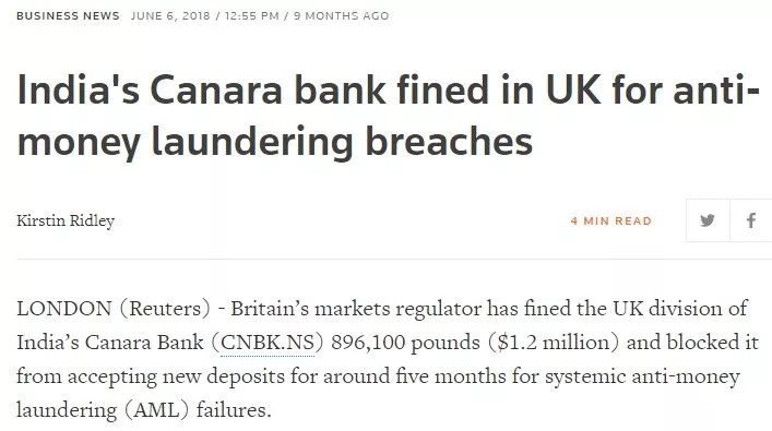 英国房产巨头遭“连坐”重罚，只因忽略反洗钱调查