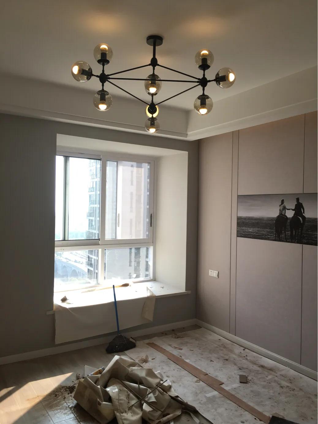 金色巴黎二室两厅装修,金色巴黎轻奢装修