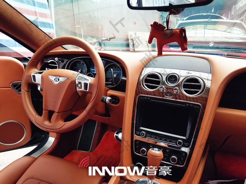 新款宾利欧陆音响及灯光效果,宾利欧陆音响改装案例