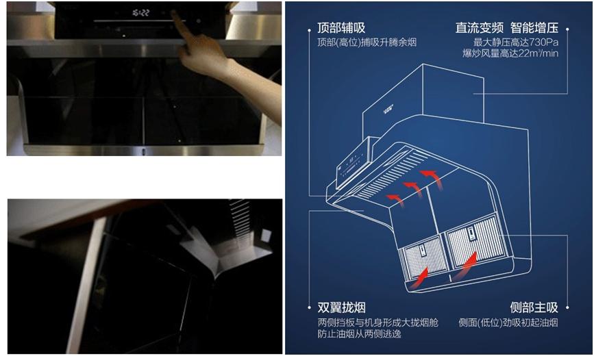 真评实测,史密斯顶吸式油烟机