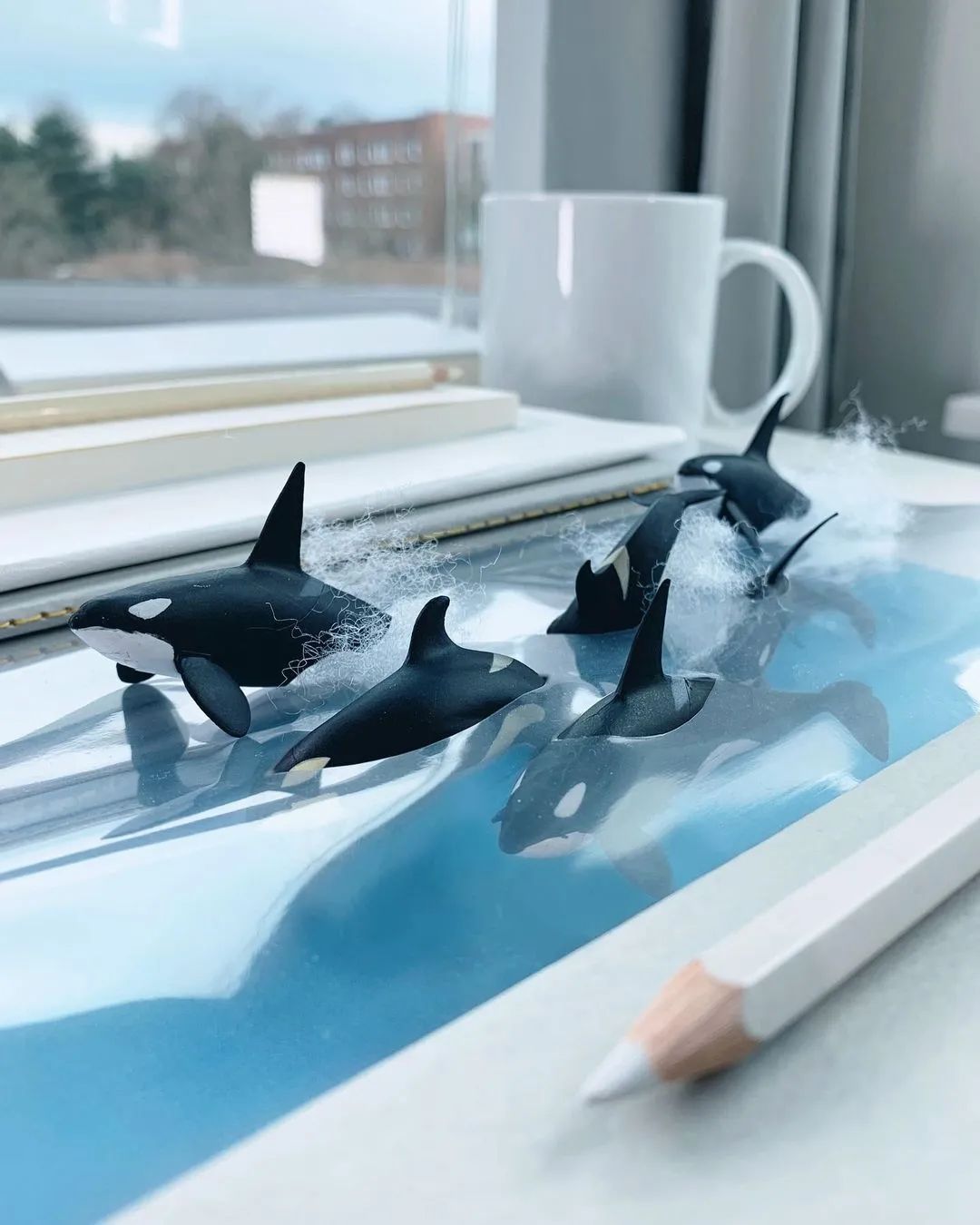 迷你版办公桌,森系书桌迷你世界