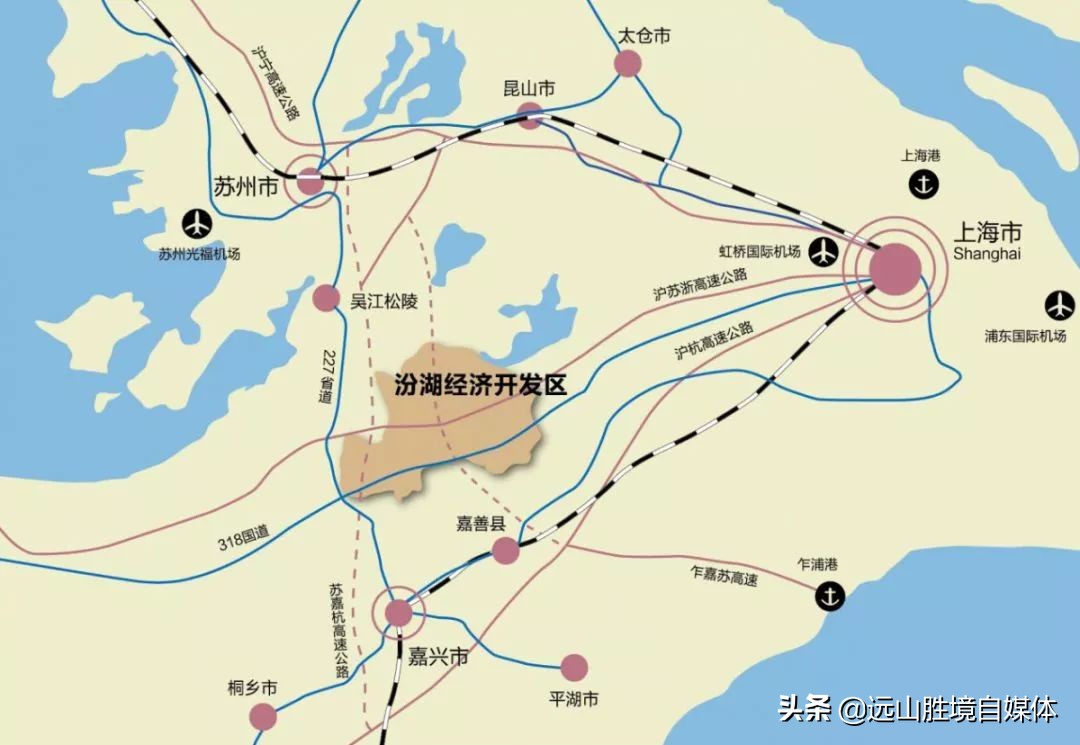 长三角一体化汾湖区位讲解,长三角一体化汾湖最新资讯