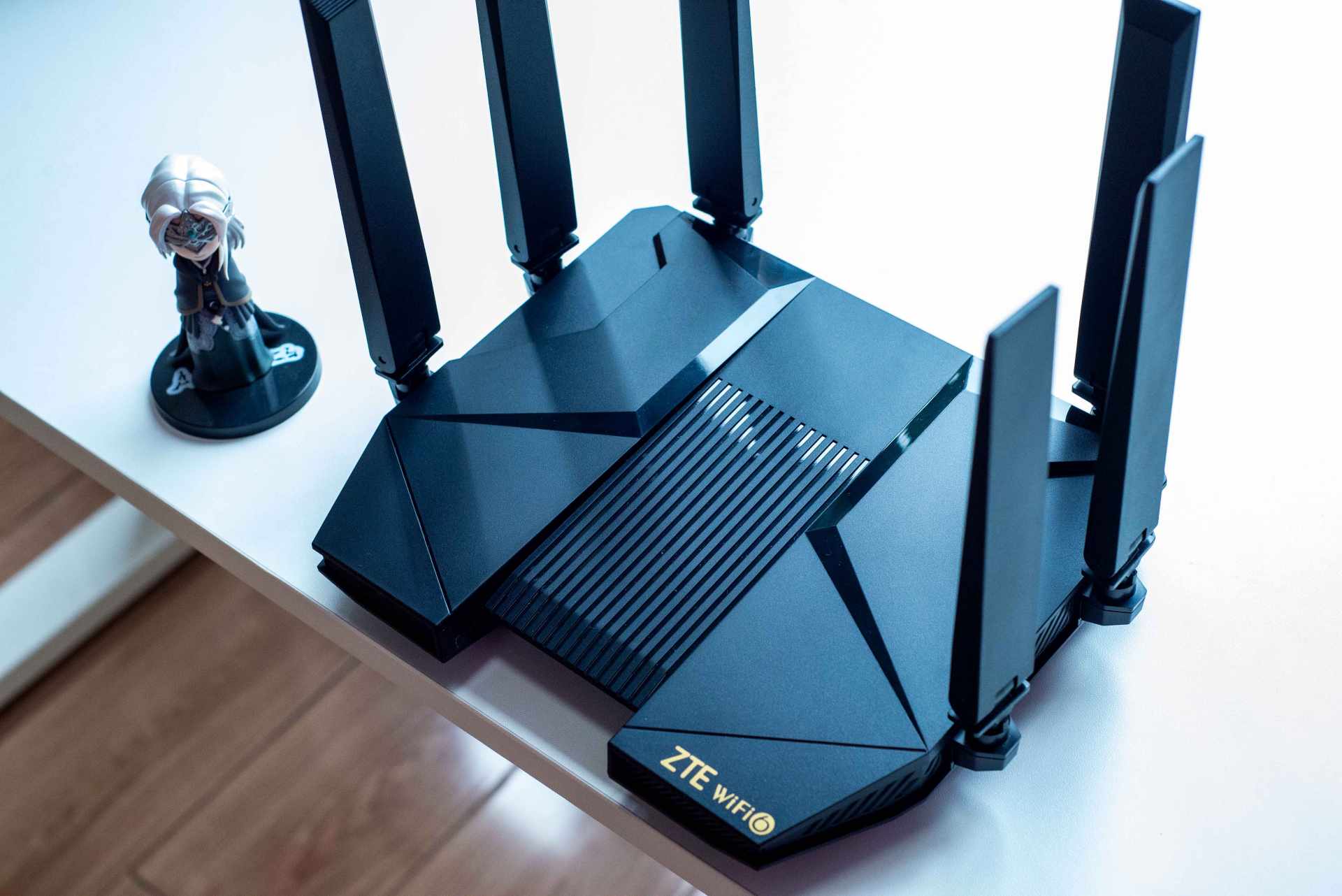 中兴ax5400promesh组网测试,中兴ax5400pro的穿墙能力