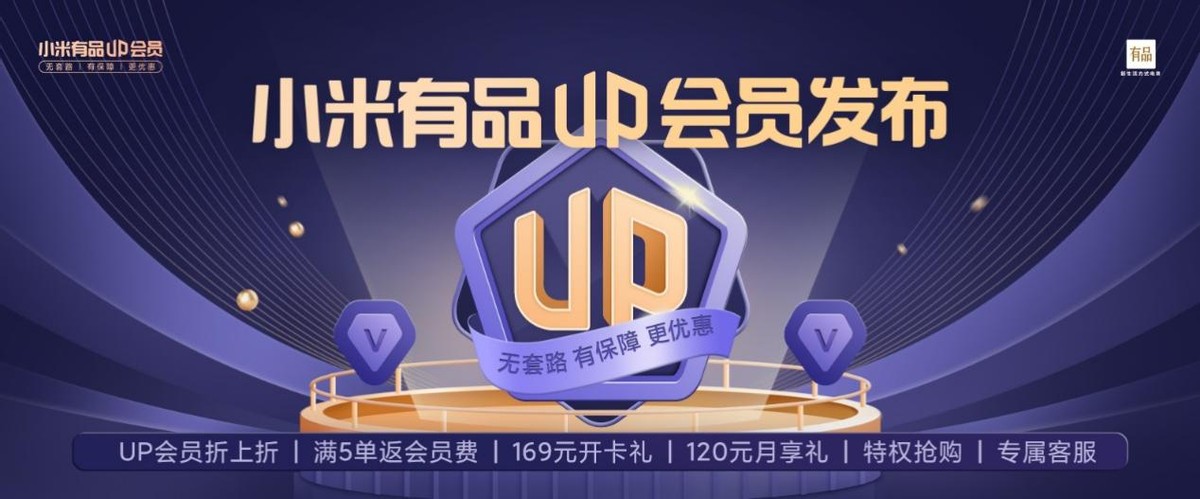 小米有品169会员和120会员区别,小米有品会员免5单